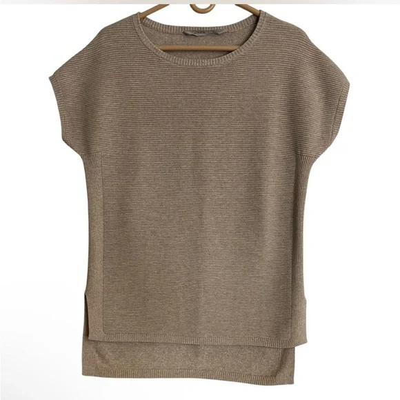 ATHLETA Aster Ribbed Knit Raglan Sweater Tunic Size Small - Picture 2 of 7